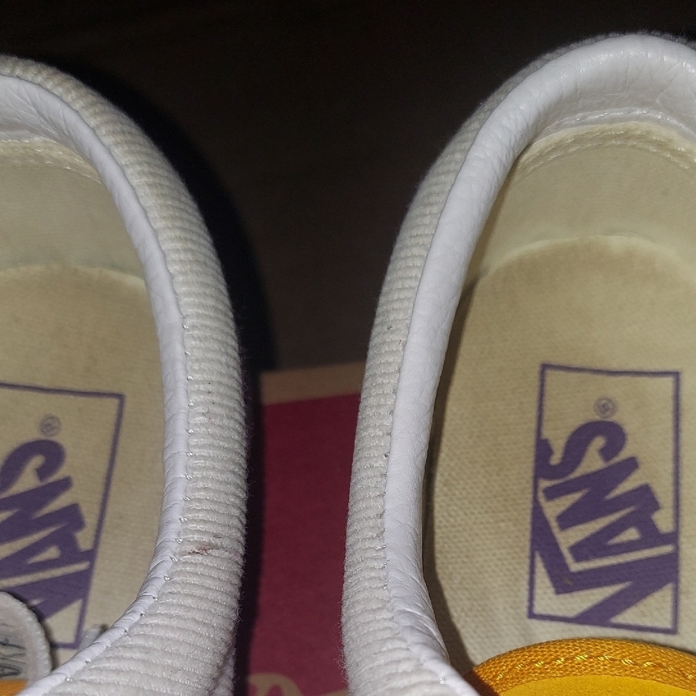 Vans Pink and Cream Sneakers - Picture 3 of 14